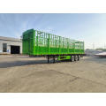 3 axles fence semi trailer